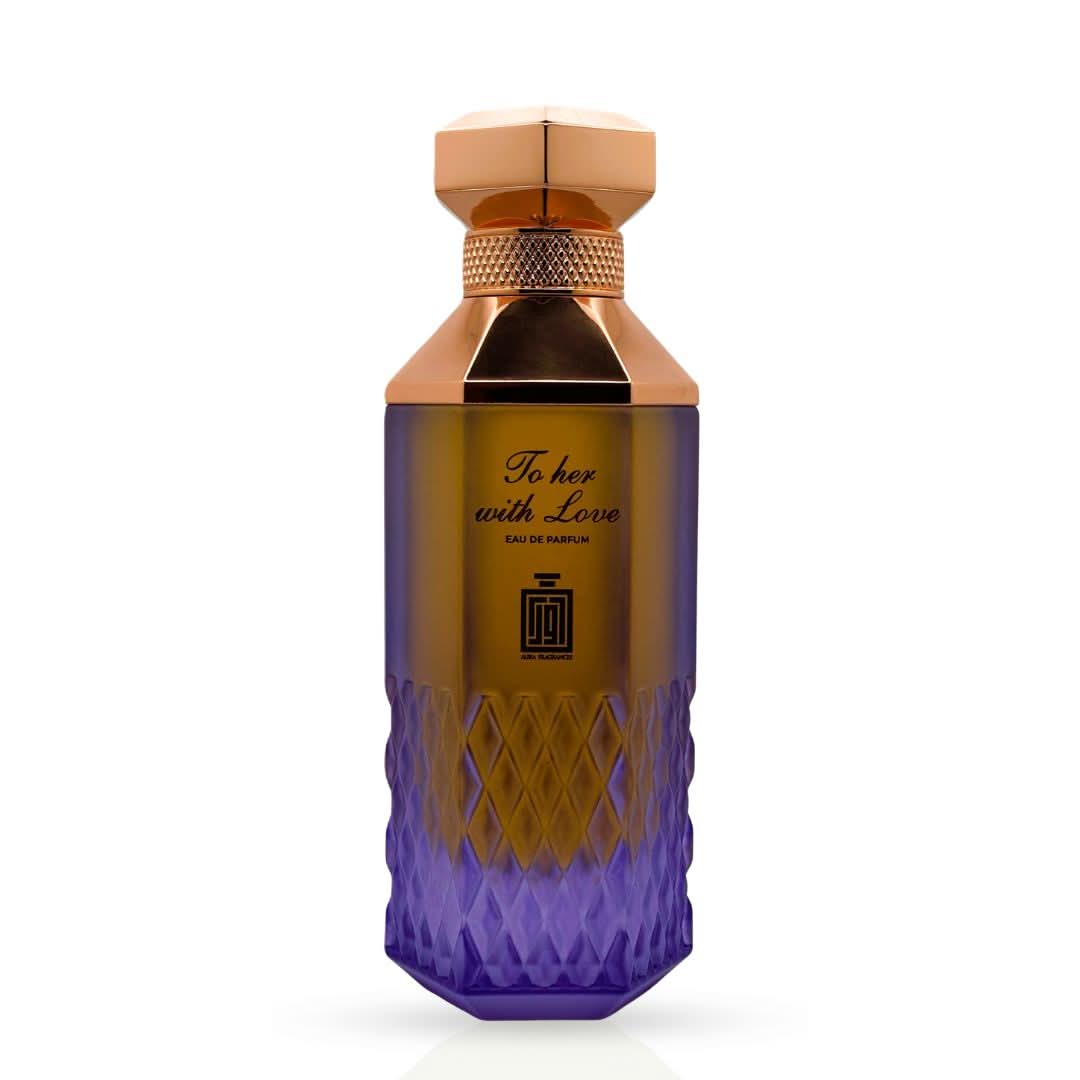AUCTION To Her With Love Eau De Parfum Spray 100ml (3.4 oz) by Aura by Aura (Velvet Pouch)