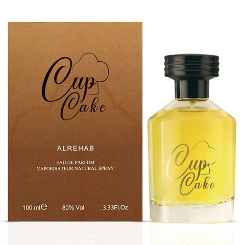 Cupcake by Al Rehab & Cake Temptations by Paris Corner Eau de Parfum Sprays 100ml (3.4 oz) (Bundle)