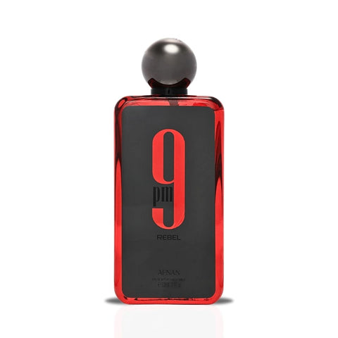 9PM Rebel Eau De Parfum Spray 100ML (3.4 OZ) By Afnan | Fruity Freshness Meets Woody Sweetness. - Intense Oud