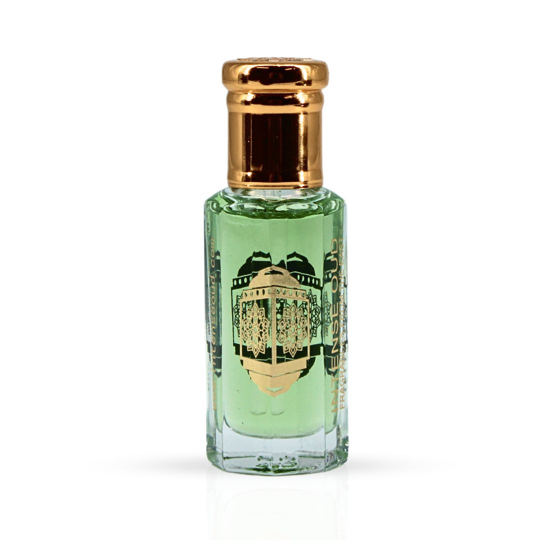 Fajr Perfume Oil 12ML (0.40 OZ) With Black Gift Box By Intense Oud | A Fresh Citrus Opening With Warm Musk, Sandalwood & Amber Base. - Intense Oud