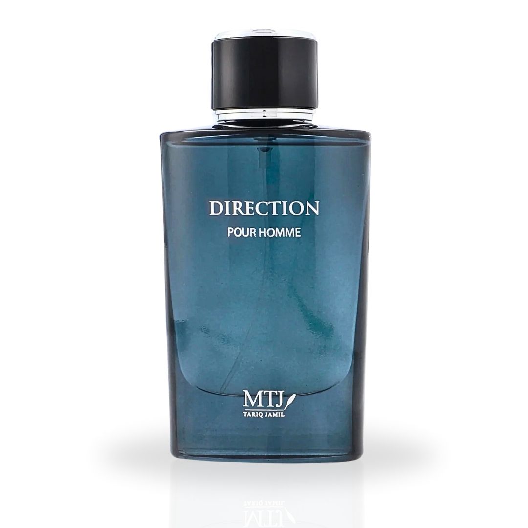 Direction Pour Homme EDP Spray 100ML (3.4 OZ) by MTJ | Long Lasting, Refreshing, Floral, Woody, Luxurious Masculine Scent. - Intense Oud