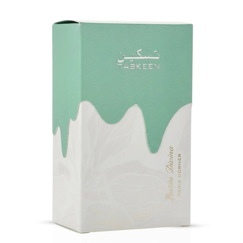 Taskeen Lactéa Divina Eau de Parfum spray by Paris Corner, 100ml bottle with elegant packaging and floral fragrance design