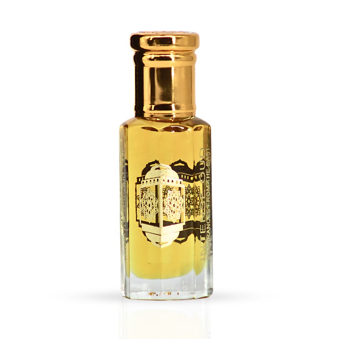 Rashid Al Layl Perfume Oil 12ML (0.40 OZ) With Black Gift Box By Intense Oud | A Romantic Blend Of Rose & Jasmine, Deepened By Vetiver & Patchouli. - Intense Oud