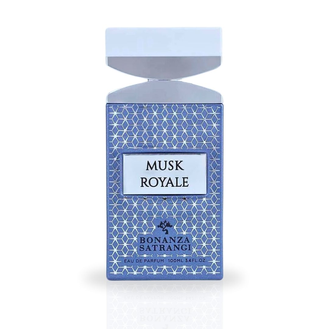 Musk Royale EDP Spray 100ML (3.4 OZ) by Bonanza Satrangi | Long Lasting, Elegant, Warm, Sensual, Luxurious Fragrances. - Intense Oud