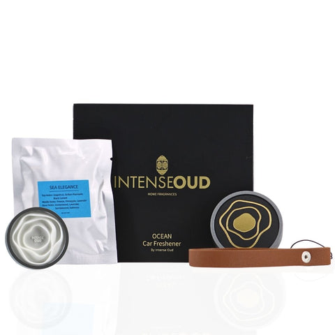 Ocean - Sea Elegance Scented Hanging Car Freshener by Intense Oud | A Fresh Scent That Transforms Your Car Into an Oceanic Haven. - Intense Oud