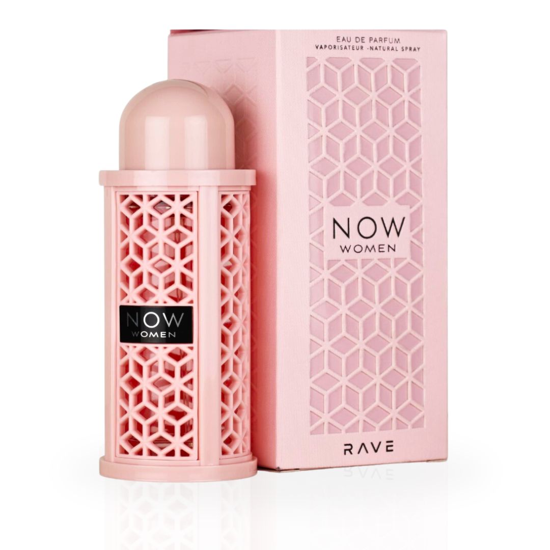 NOW WOMEN EDP Spray 100ML (3.4 OZ) by RAVE | Long Lasting, Luxurious & Feminine Scents. (PACK OF 3) - Intense Oud