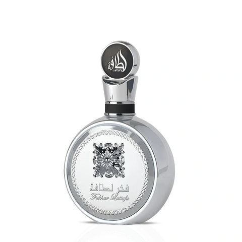 Fakhar Platin Eau de Parfum Spray 100ml (3.4 oz) by Lattafa | A Scent That Never Plays It Safe - Intense Oud