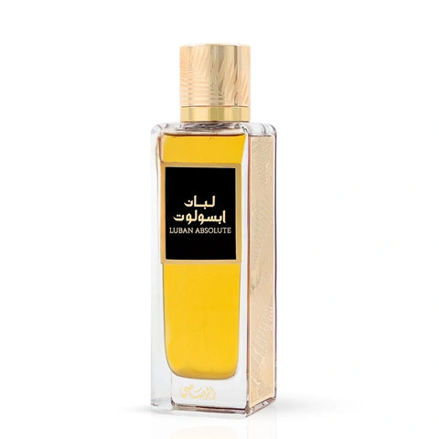 Luban Absolute Eau de Parfum Spray 200ml (6.76 oz) by Rasasi | The Absolute Essence of Resinous Luxury