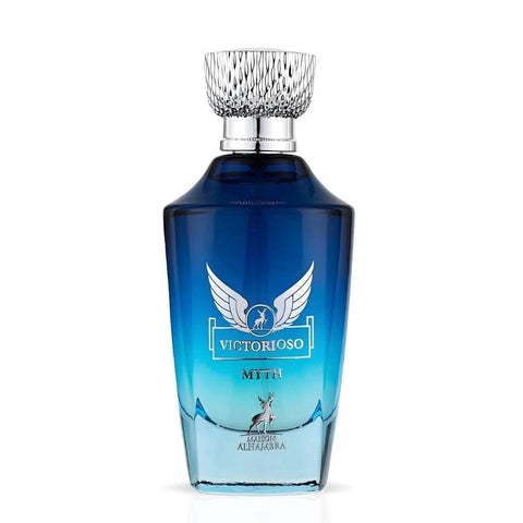 Victorioso Myth Eau de Parfum Spray 100ml (3.4 Oz) by Maison Alhambra | Where Freshness Meets Power - Intense Oud