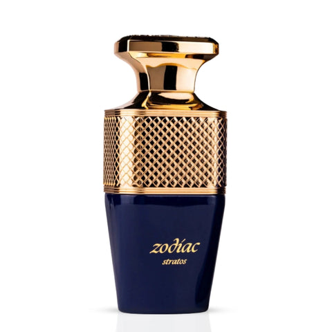 Zodiac Stratos Eau de Parfum spray by Paris Corner, 100ml bottle, with sleek packaging and elegant design.