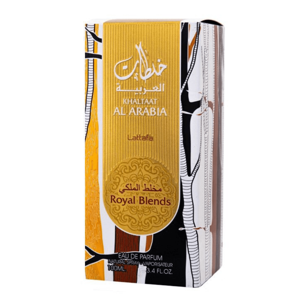 Khaltaat Al Arabia Royal Blend EDP - 100ML(3.4 oz) by Lattafa - Intense oud