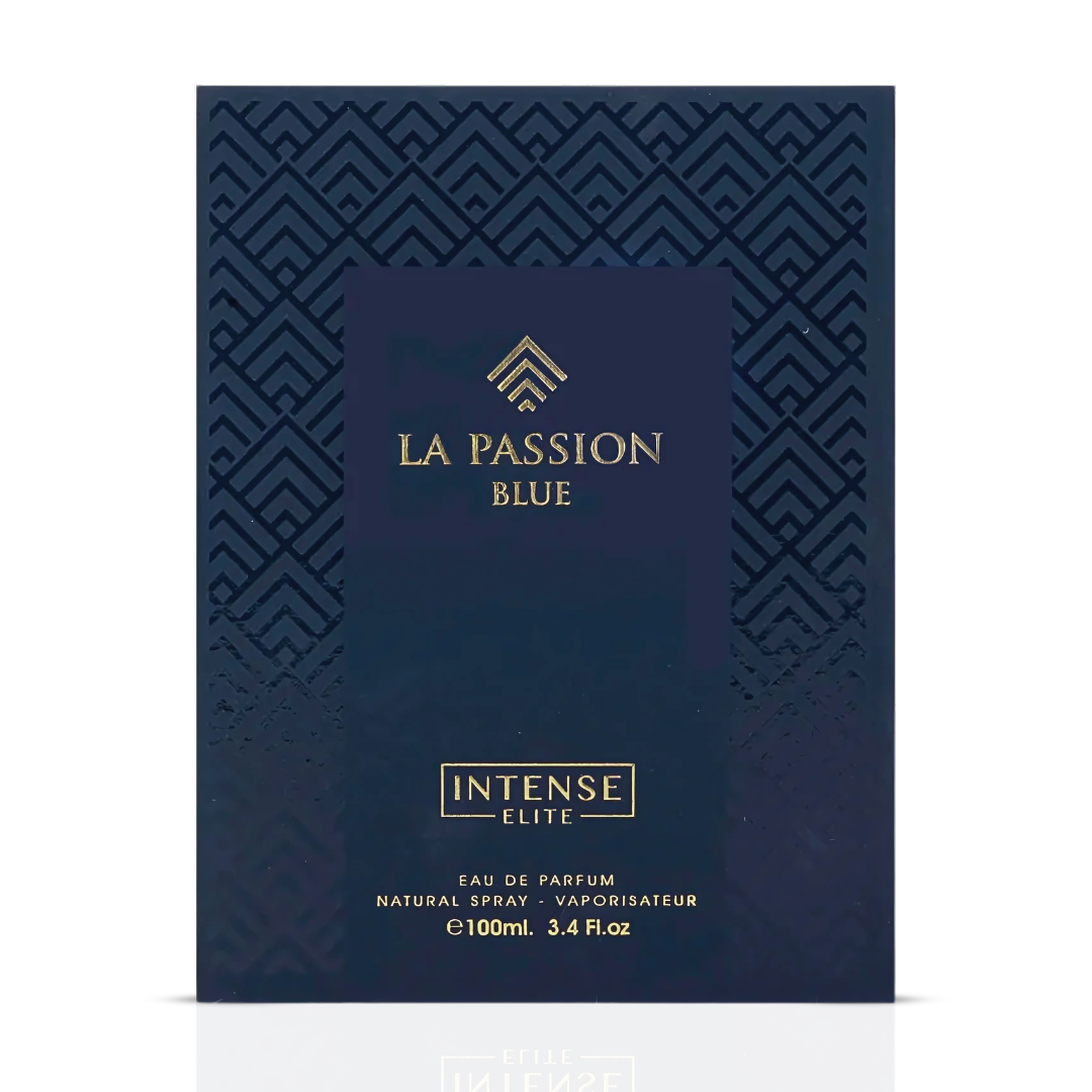 La Passion Blue Eau de Parfum Spray 100ml (3.4 oz) by Intense Elite