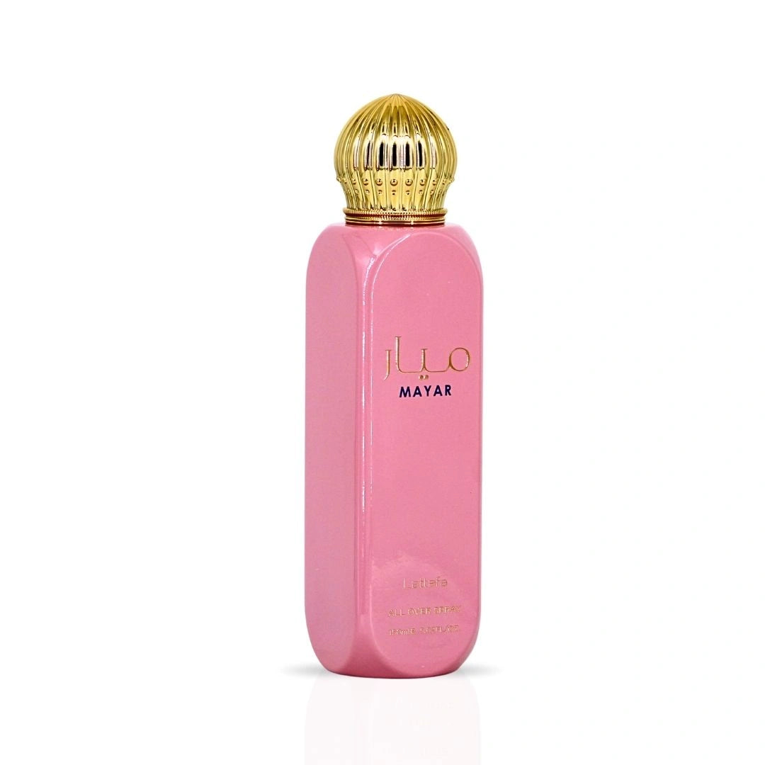 Mayar All Over Spray 150ml (5.07 oz) by Lattafa | Fruity Enough to Flirt, Floral Enough to Enchant - Intense Oud