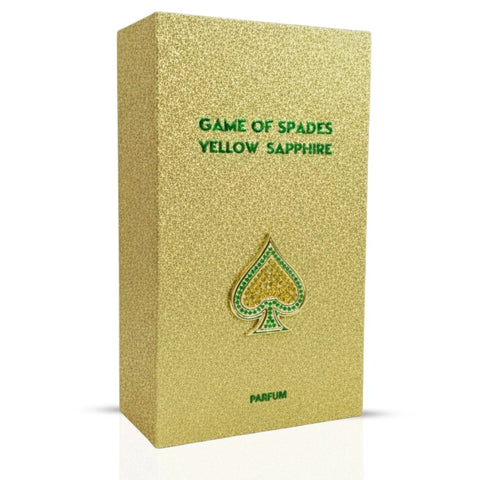 Game of Spades Yellow Sapphire Eau de Parfum Spray 90ml (3.0 oz) by Jo Milano Paris - Intense Oud