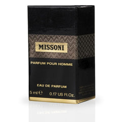 Missoni Parfum Pour Homme Cologne EDP 5ML (0.17 OZ) by Missoni | Long Lasting & Luxurious, Fragrance Miniatures. - Intense Oud