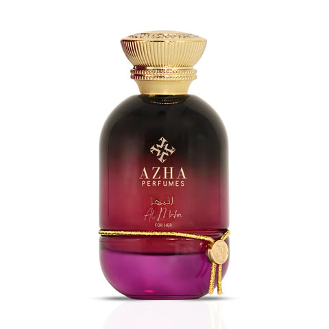 Al Maha For Her Eau De Parfum Spray 100ML (3.4 OZ) by Azha | A Lush Escape of Exotic Fruits & Florals, Melting into Smoky Woods & Golden Amber. - Intense Oud