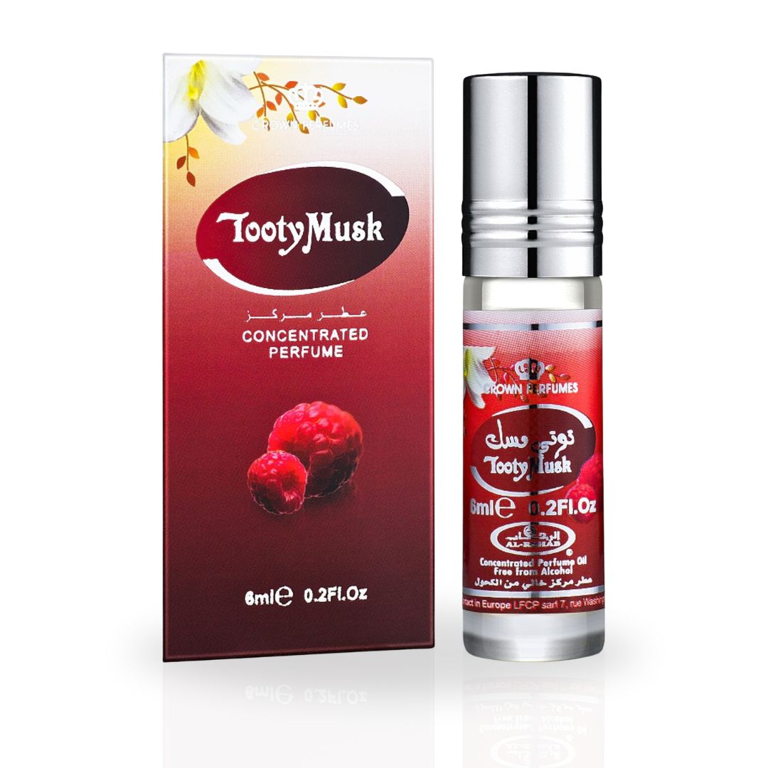 Tooty Musk 6ml (0.2 OZ) Perfume Oil By Al Rehab (PACK OF 3) - Intense Oud