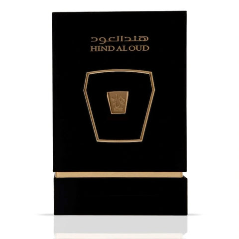 Hind Al Oud Devotion Parfum Eau de Parfum spray 50ml, elegant glass bottle with gold accents, showcasing luxurious fragrance.