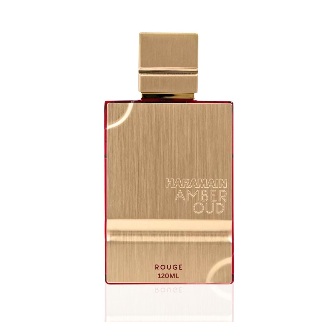 Amber Oud Rouge Edition EDP Spray 120ML (4 OZ) By Al Haramain | A Sophisticated Blend Of Luxurious & Sensual Fragrance Elements. - Intense Oud