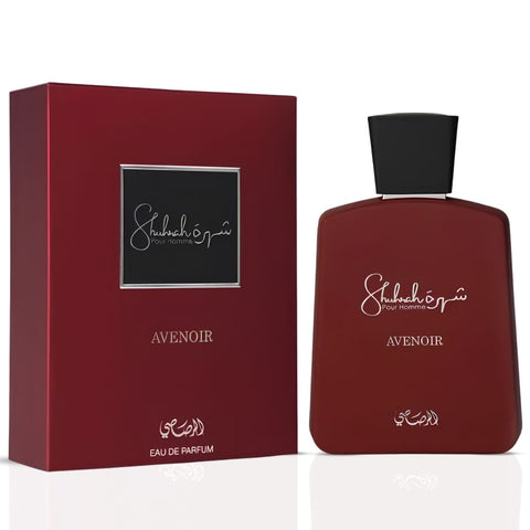 Shuhrah Avenoir & Opulence Eau de Parfum Sprays 90ml (3.0 oz) by Rasasi (Bundle)
