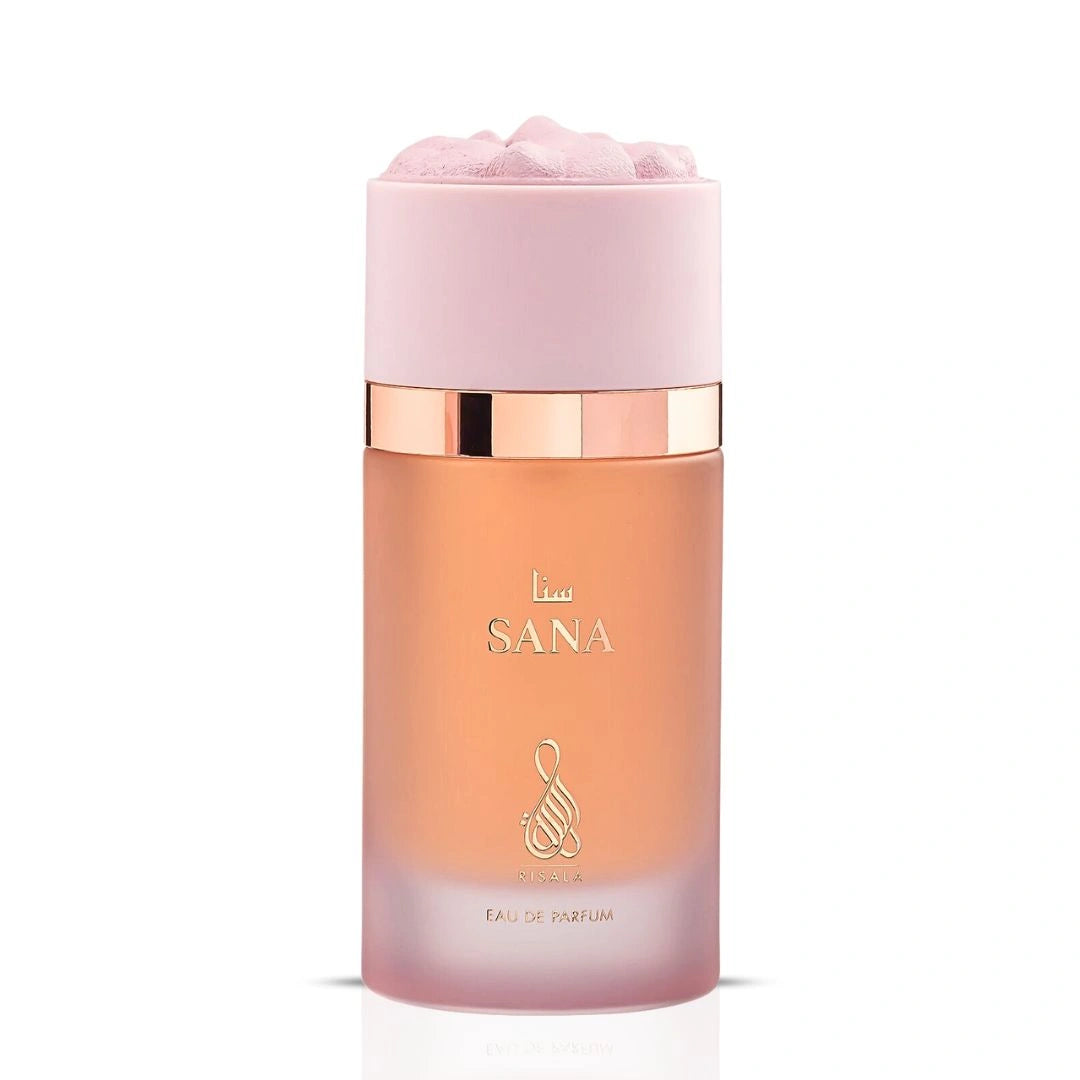 Sana Eau de Parfum Spray 100ml (3.4 oz) by Risala | Golden Caramel, Honeyed Depth, Airy Vanilla - Intense Oud