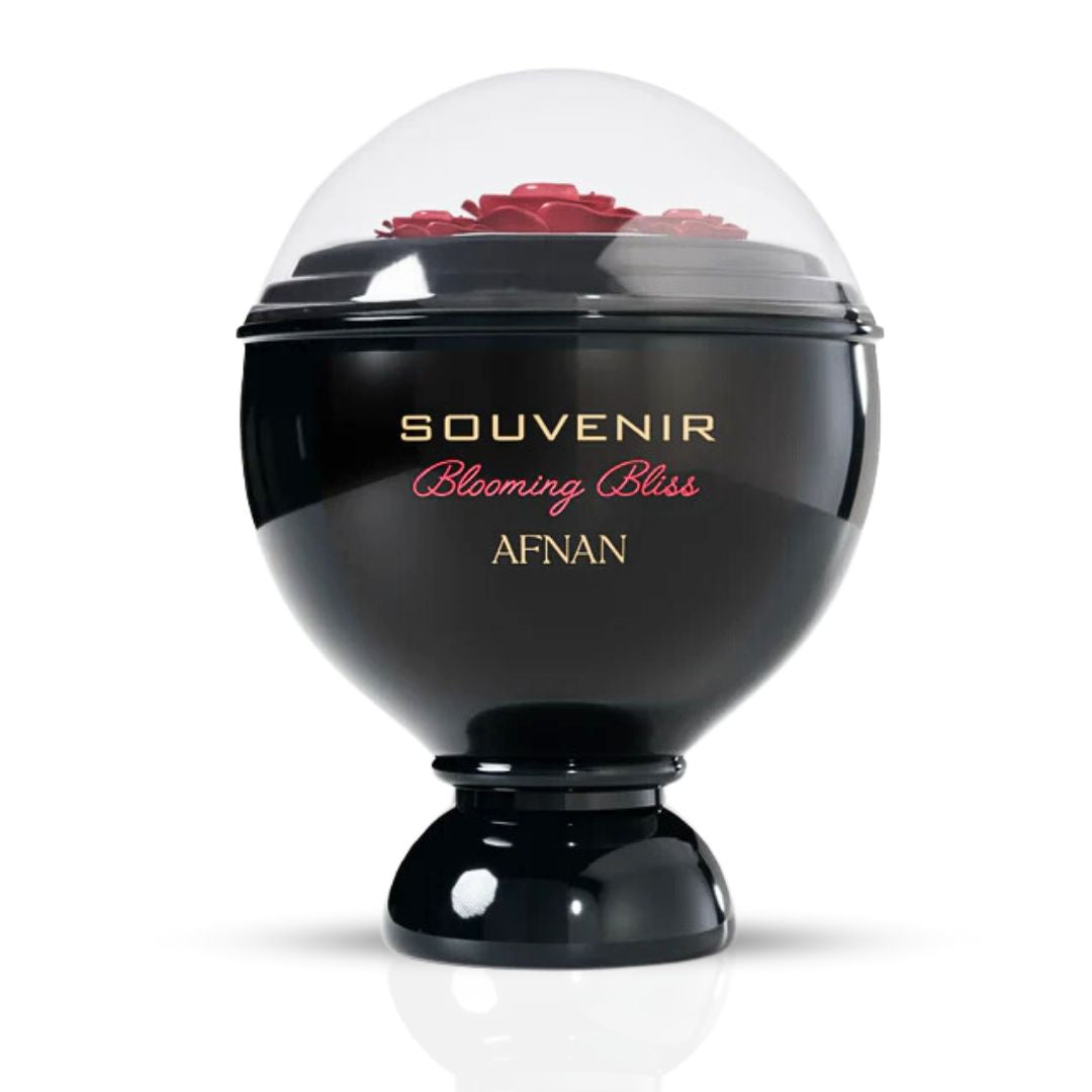 Souvenir Blooming Bliss Eau De Parfum Spray 100ML (3.4 OZ) By Afnan | A Sweet Blend Of Vanilla, Coconut & Caramel, Offering A Gourmand Escape With A Creamy Finish. - Intense Oud