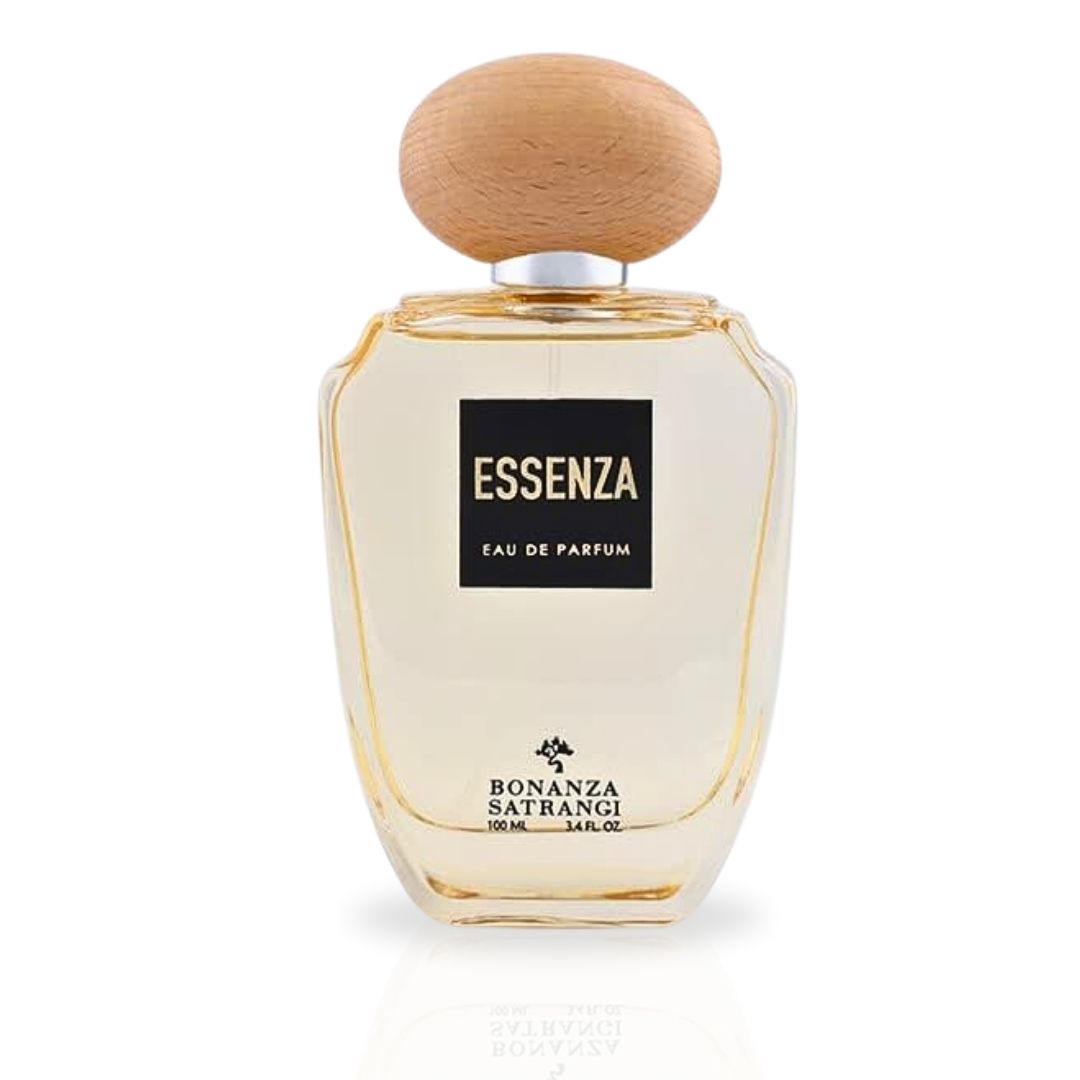 Essenza EDP Spray 100ML (3.4 OZ) by Bonanza Satrangi | Long Lasting, Floral, Woody, Musky, Luxurious Fragrance. - Intense Oud