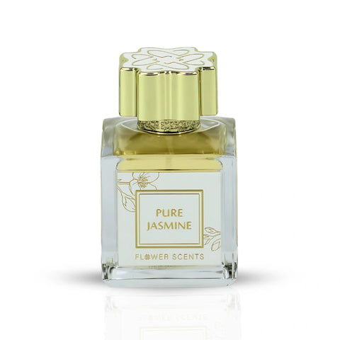 Pure Jasmine Eau de Parfum Spray 65ml (2.2 oz) by Flower Scents | Dew-Kissed Jasmine, Zested With Lemon, Softened by Musk - Intense Oud