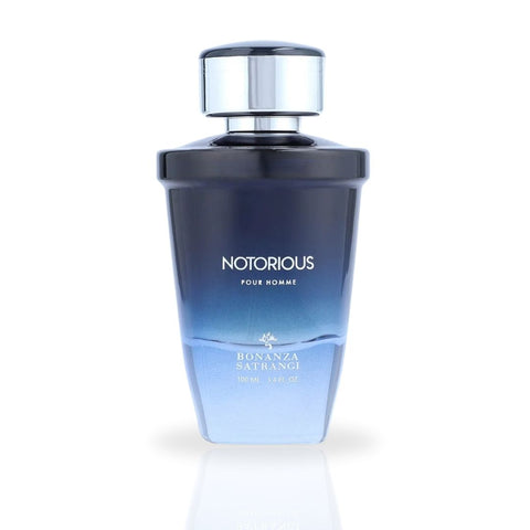 Notorious Pour Homme EDP Spray 100 ML (3.4 OZ) by Bonanza Satrangi - Intense Oud