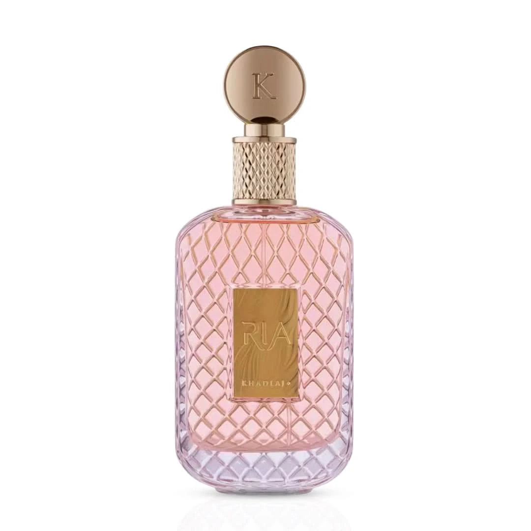 Ria Eau de Parfum Spray 100ml (3.4 oz) by Khadlaj (Velvet Pouch)