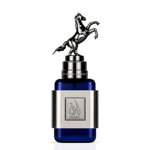 Bareq Mirage Eau de Parfum spray by Ard Al Zaafaran, 100ml bottle, with a sleek design and elegant packaging.