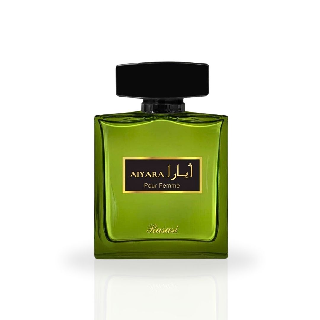 Aiyara Pour Femme EDP Spray 100ML (3.38 OZ) by Rasasi | Long Lasting, Refreshing, Floral, Luxurious Feminine Scent. - Intense Oud