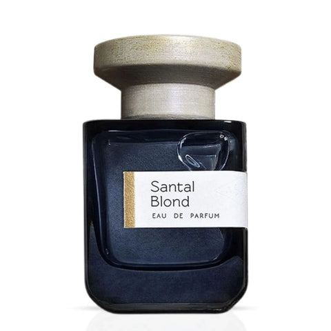 Atelier Materi Santal Blond Eau de Parfum spray bottle, 100ml, with elegant packaging and a sleek design.