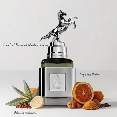 Ard Al Zaafaran Bareq Eau de Parfum Spray 100ml bottle, elegant design, showcasing the fragrance for men.