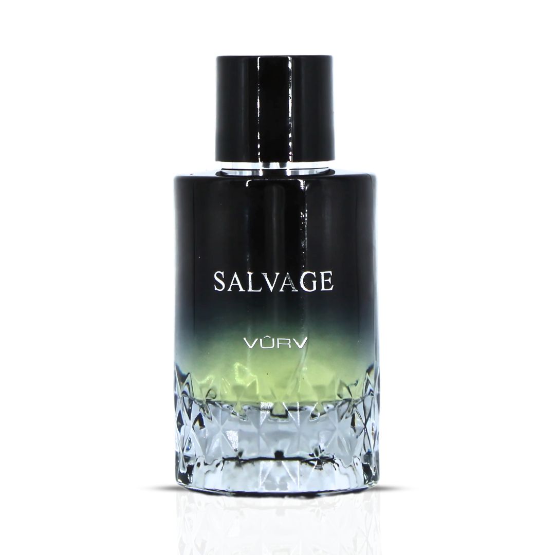 Salvage Eau De Parfum Spray 100ML (3.4 OZ) by Vurv | A Zesty, Spicy Blend with Fresh Bergamot and a Warm, Woody Finish. - Intense Oud