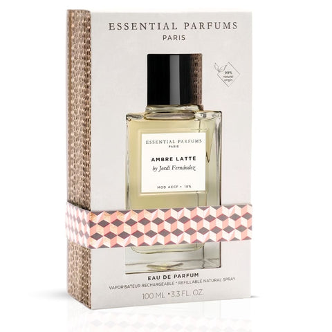Ambre Latte by Jordi Fernández Eau de Parfum Spray 100ml (3.4 oz) by Essential Parfums