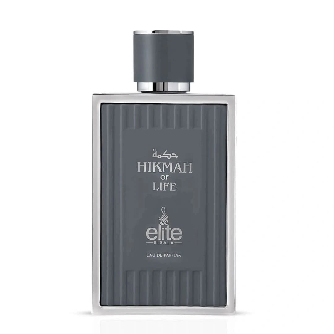 Elite Risala Hikmah Of Life Eau de Parfum spray 100ml bottle, elegant design with the EDP fragrance visible in the image.