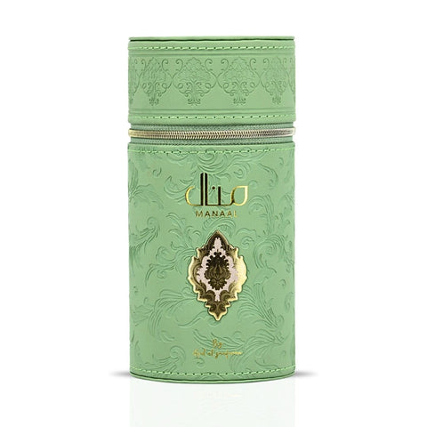 Manaal Eau de Parfum Spray 100ml (3.4 oz) by Ard Al Zaafaran | A Whimsical Symphony of Pistachio Cream & Vanilla Dreams - Intense Oud