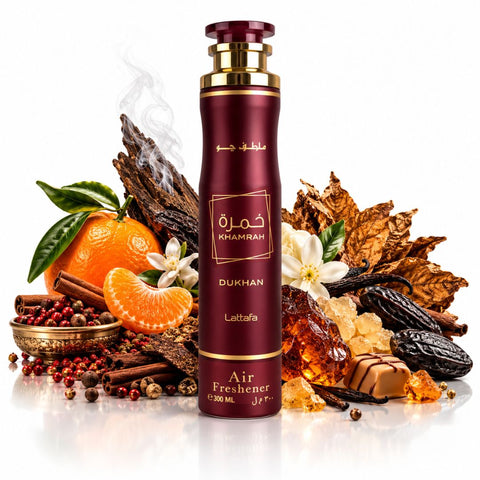 Khamrah Dukhan Air Freshener 300ml (10.1 oz) by Lattafa