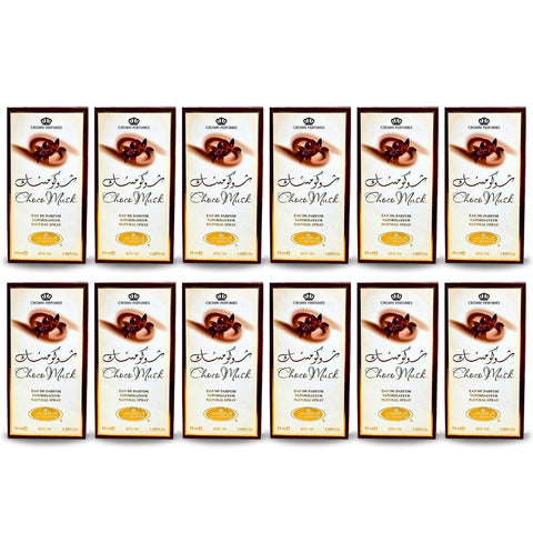 Choco Musk EDP Spray 50ML (1.7 OZ) By Al Rehab | Indulge In The Irresistible Blend Of Musk And Chocolate. (BOX OF 12) - Intense Oud