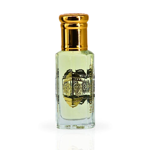 Black Extasy Men Perfume Oil by Intense Oud in a black gift box, 12ml loose oil bottle with elegant packaging.