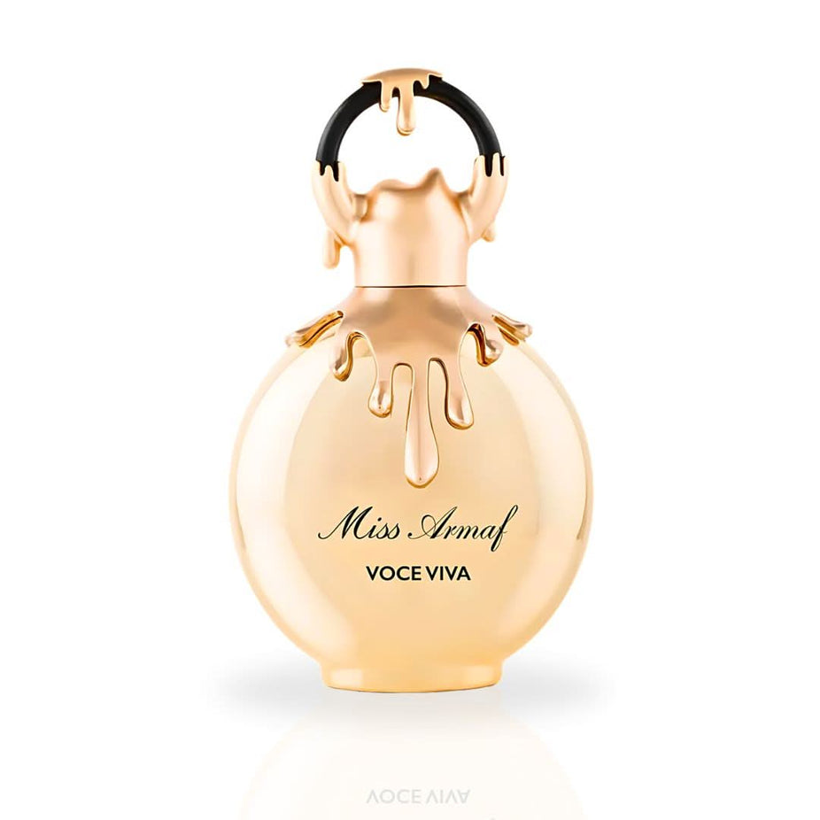 Armaf Miss Armaf Voce Viva EDP perfume bottle, 100ml, showcasing elegant feminine fragrance design.