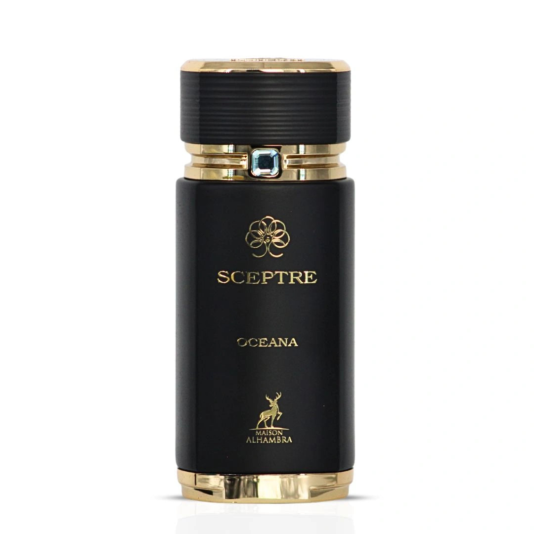 Sceptre Oceana Eau de Parfum Spray 100ml (3.4 oz) by Maison Alhambra | Where Vanilla Dreams Meet Oud’s Reign - Intense Oud
