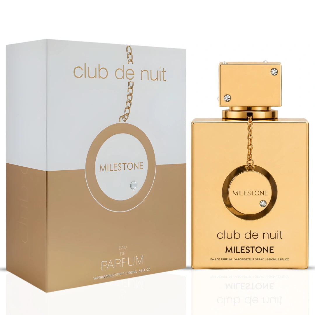 Bundle of two Armaf Club De Nuit Intense Man Eau de Parfum sprays, 200ml bottles, featuring iconic and milestone fragrances.
