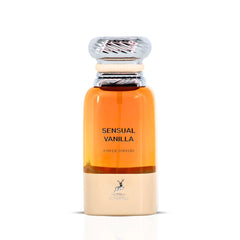 Sensual Vanilla Eau de Parfum Spray 80ml (2.7 oz) by Maison Alhambra | A Creamy Blend of Almond, Vanilla & Woods - Intense Oud