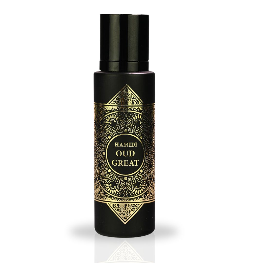 OUD GREAT Water Perfume Spray 30ML (1.01 OZ) By Hamidi | Elevate Your Senses With This Glorious Fresh Floral Scent. - Intense Oud