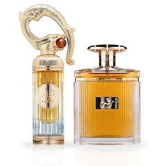 Sehr EDP Spray 100ML (3.4 OZ) By Lattafa & Riqqa EDP Spray 100ML (3.4 OZ) By Ard Al Zaafaran | Long Lasting & Luxurious Blend Of Spicy, Floral, Sweet Fragrances. (PRESTIGE BUNDLE) - Intense Oud