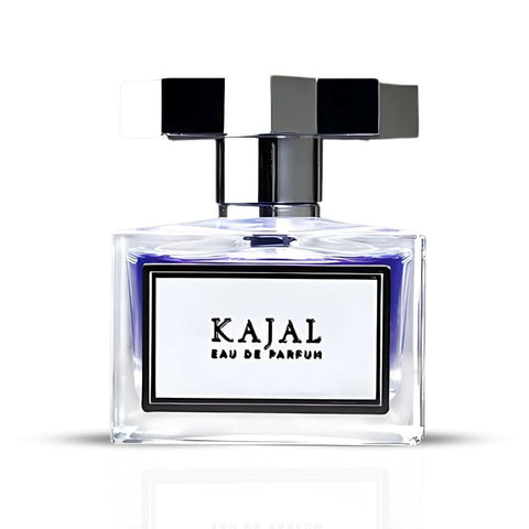 Kajal Eau de Parfum spray 100ml bottle with sleek design, featuring the Kajal brand label and elegant packaging.