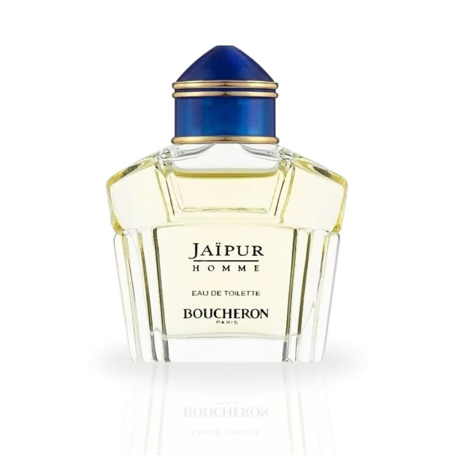 Boucheron Jaipur Homme Cologne EDT 4.5ml miniature bottle, long-lasting luxurious fragrance for men.