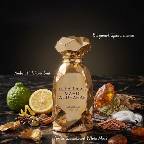 Mahd Al Dhahab, Al Noor, Marwa & Safa Eau de Parfum Sprays 100ml by Arabiyat Prestige (Collection)